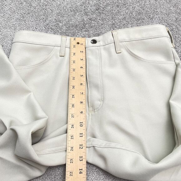 Wrangler Vintage 80's 82RPT Cropped Western Dress Pants Mens 36x25 Gray Straight - Picture 14 of 16